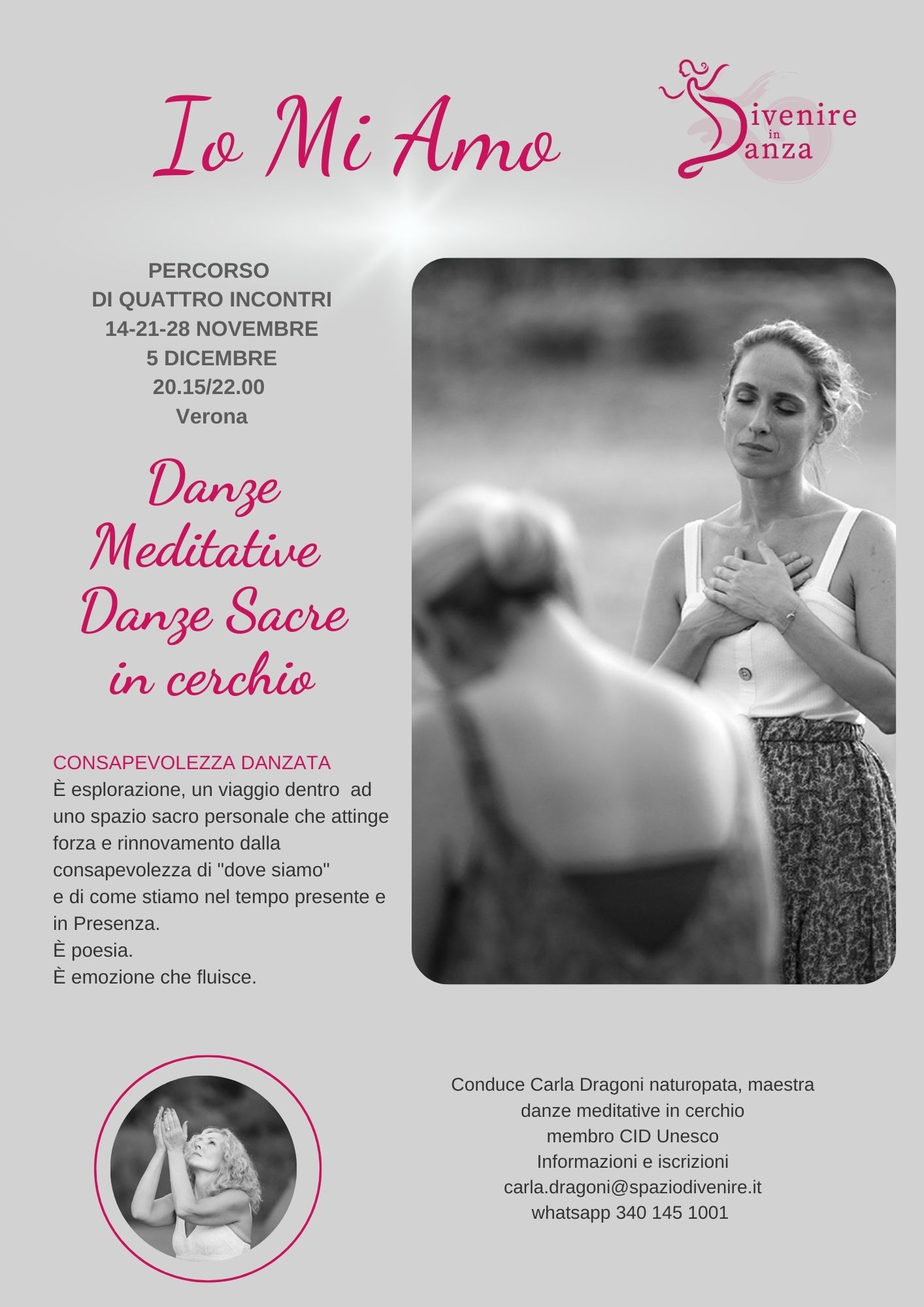 DANZE MEDITATIVE IN CERCHIO con Carla Dragoni