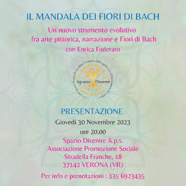 IL MANDALA DEI FIORI DI BACH