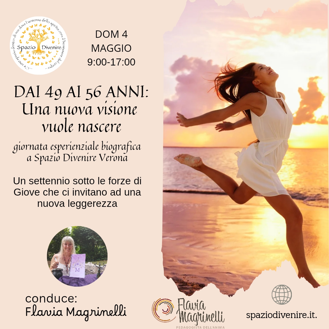 DAI 49 AI 56 ANNI: UNA NUOVA VISIONE VUOLE NASCERE