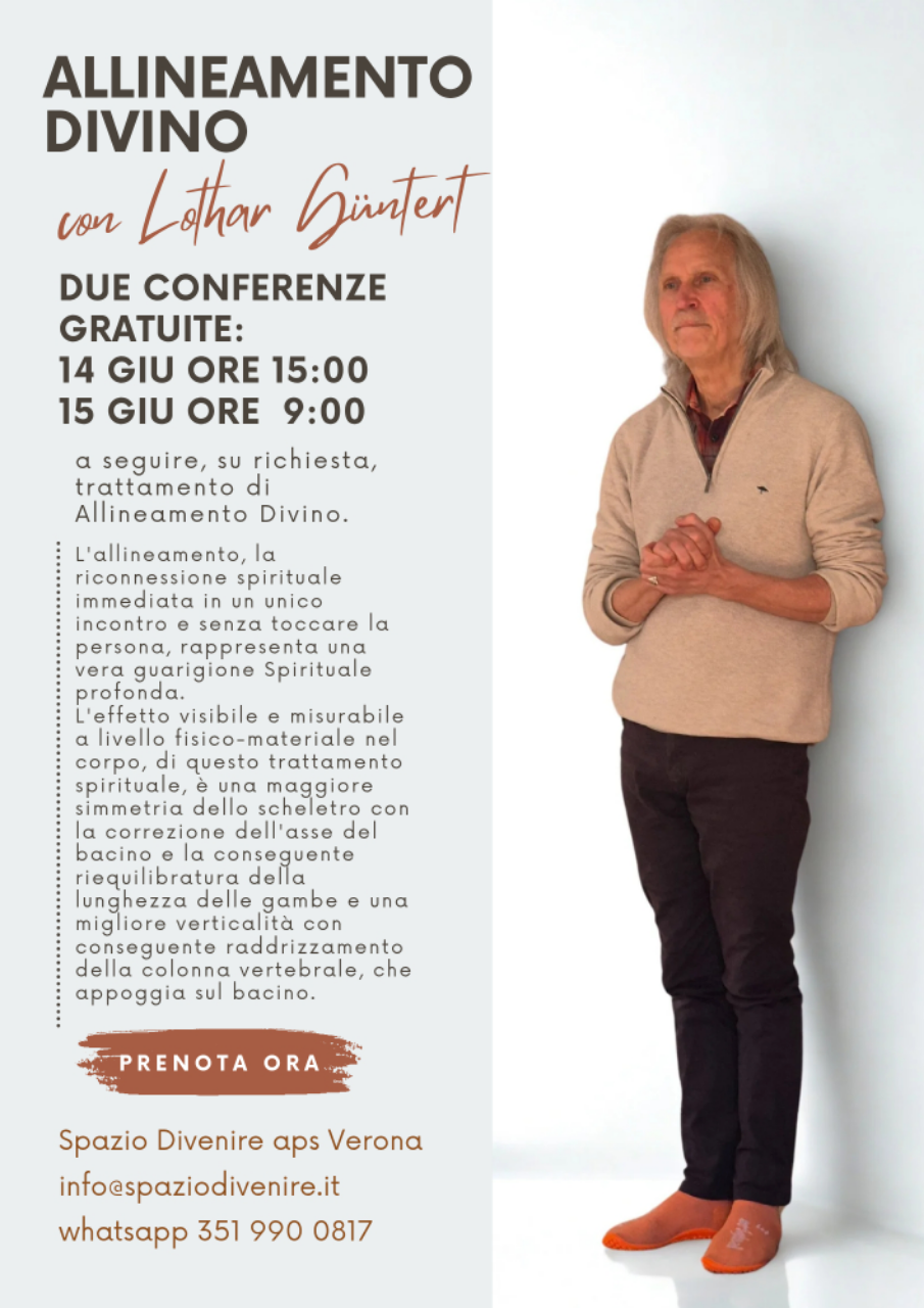 ALLINEAMENTO DIVINO E VERTEBRALE CON LOTHAR GÜNTERT