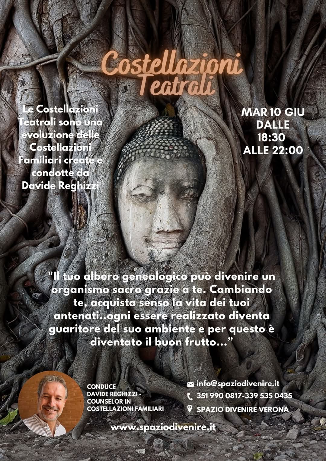 COSTELLAZIONI TEATRALI con Davide Reghizzi